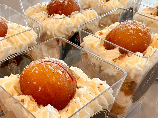 Fusion Gulab Jamun Dessert Shots (4 Shots per pack)